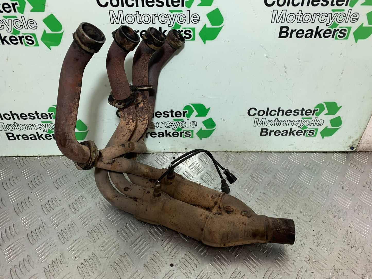KAWASAKI GTR1400 GTR 1400 EXHAUST DOWNPIPES  YEAR 2007-2009 (CMB1306)