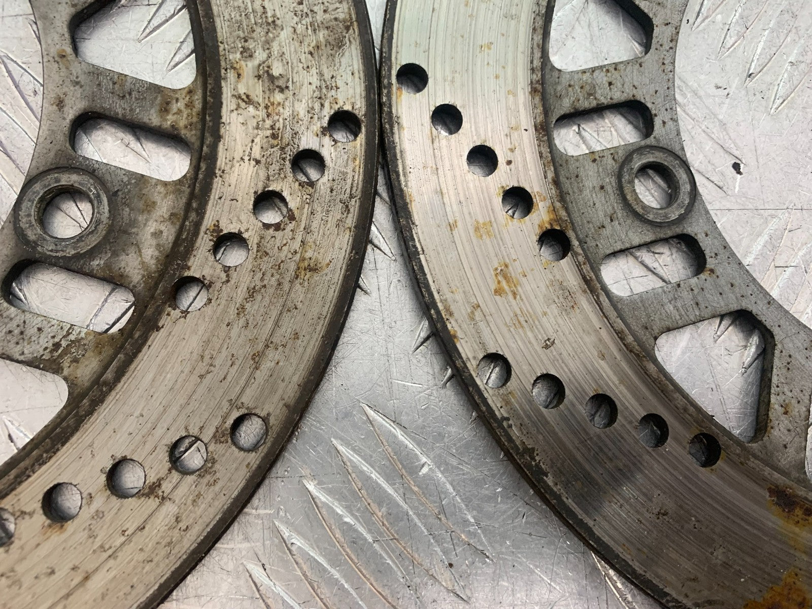 KAWASAKI GPZ600 GPZ 600 FRONT BRAKE DISCS  YEAR 1988-90 (CMB1258)