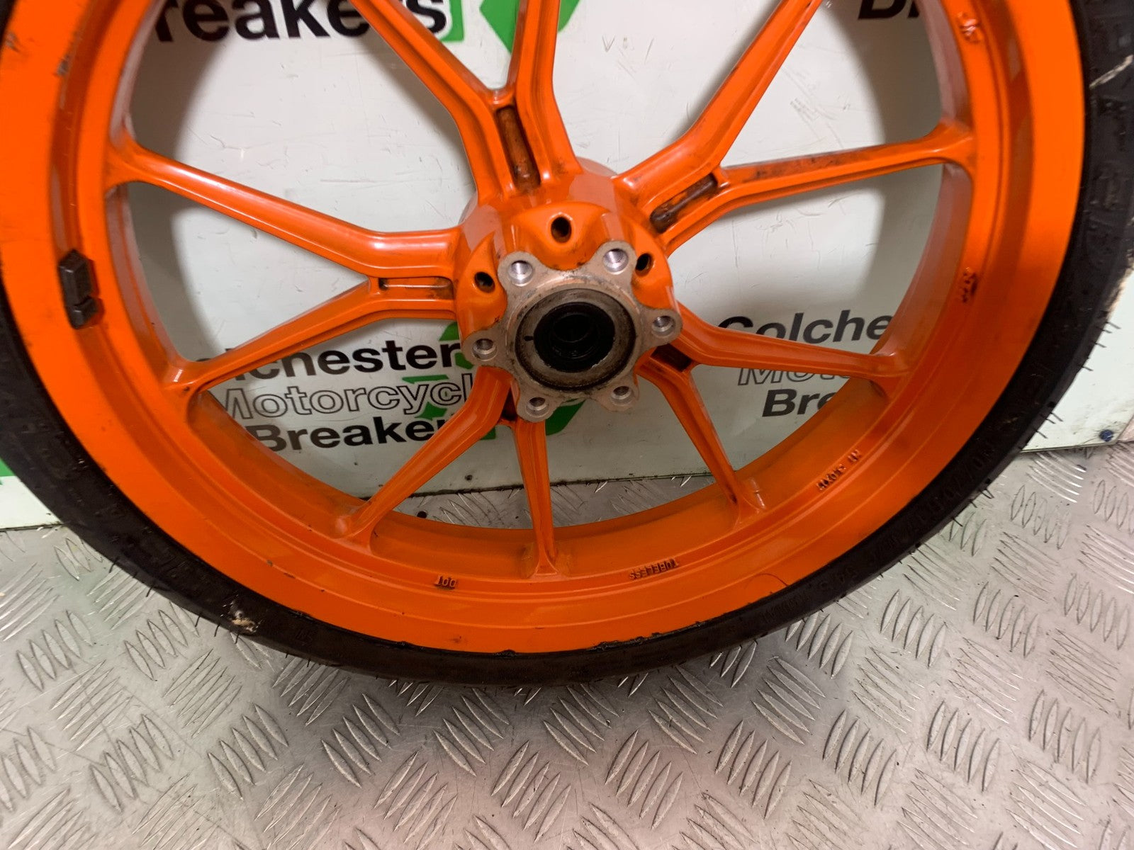 KTM RC125 RC 125 RC FRONT WHEEL   2014 2017 (CMB1199)