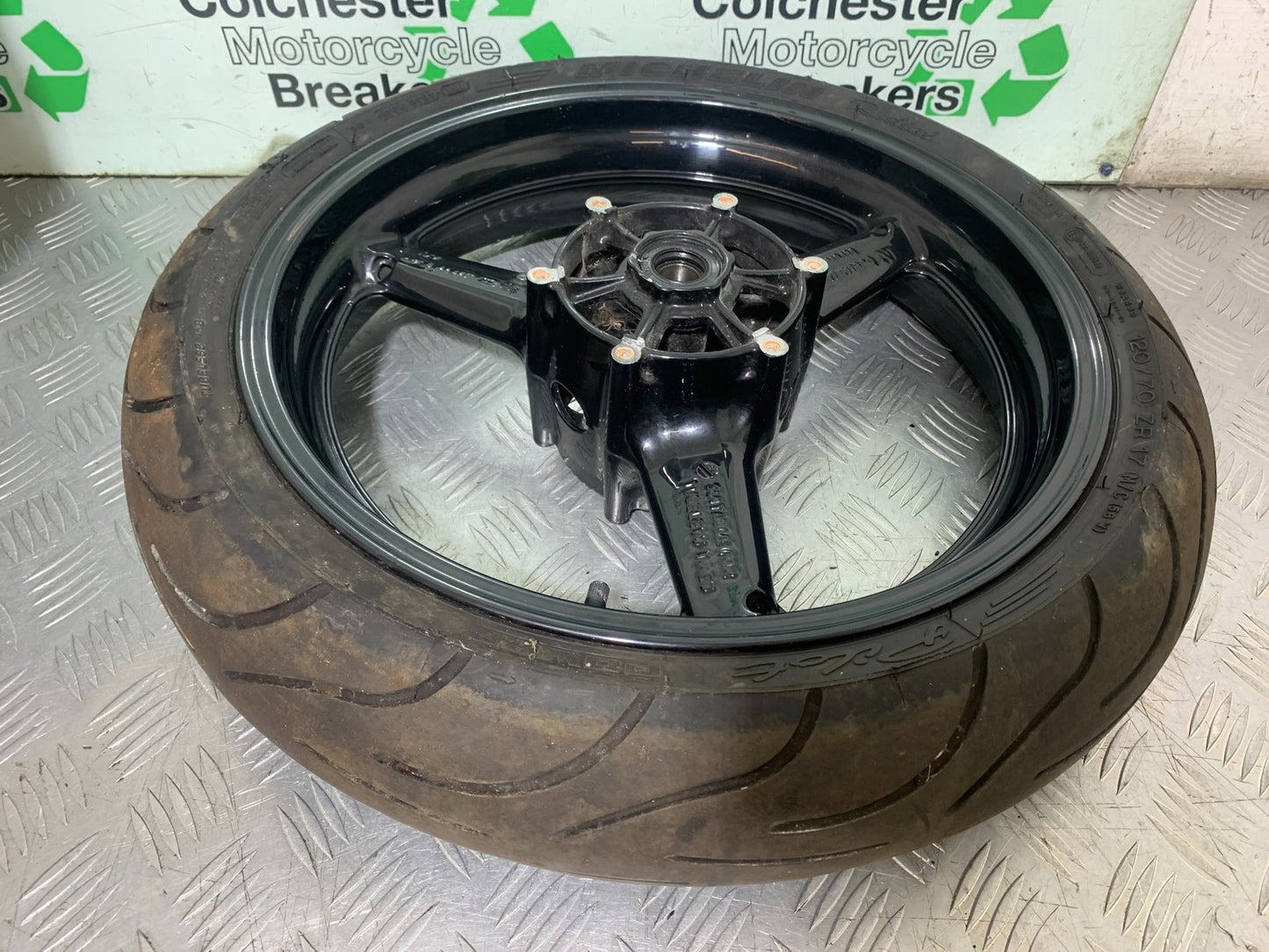 YAMAHA YZF R1 4XV FRONT WHEEL YEAR 1998-99 (CMB1291)