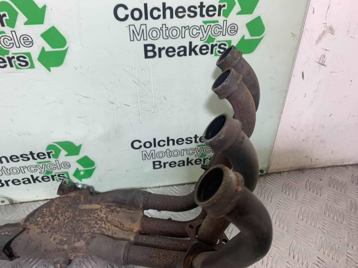 YAMAHA YZF1000 THUNDERACE  EXHAUST DOWNPIPES  YEAR 1997-2000 (CMB1204)