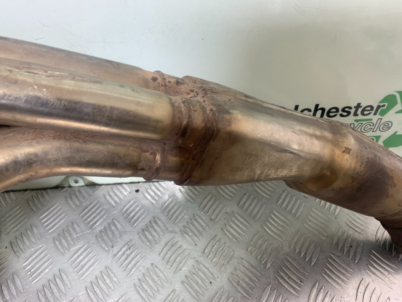 SUZUKI GSF650 GSF 650 EXHAUST DOWNPIPES   YEAR 2007-2009  (CMB1161)