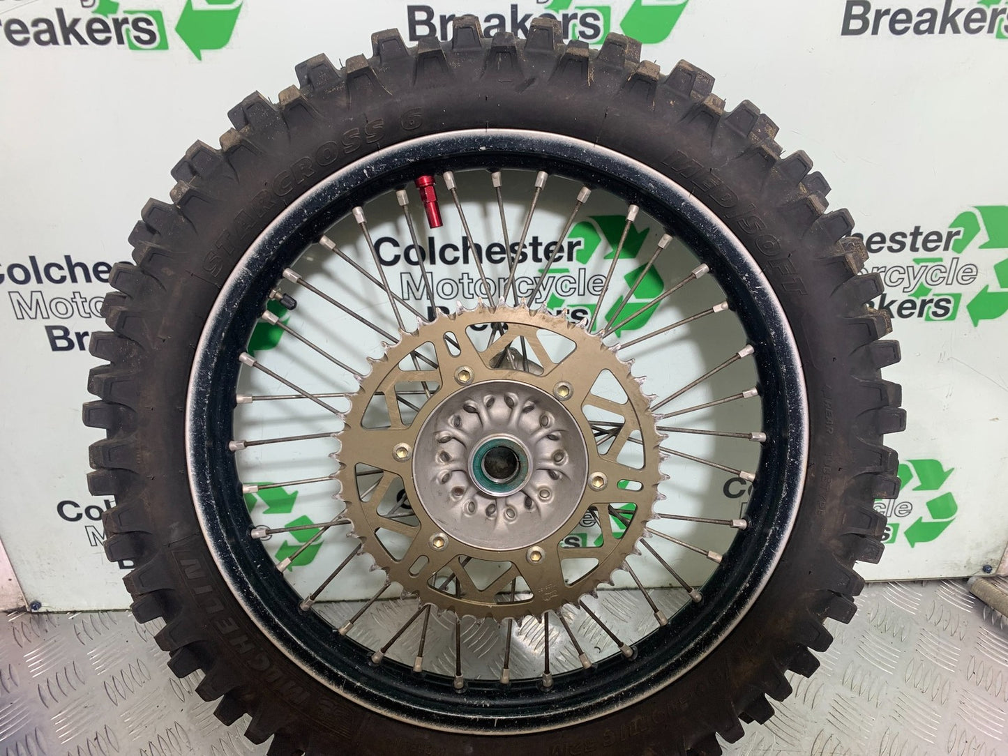 KAWASAKI KXF450 KXF 450 REAR WHEEL YEAR 2013 CMB1217)