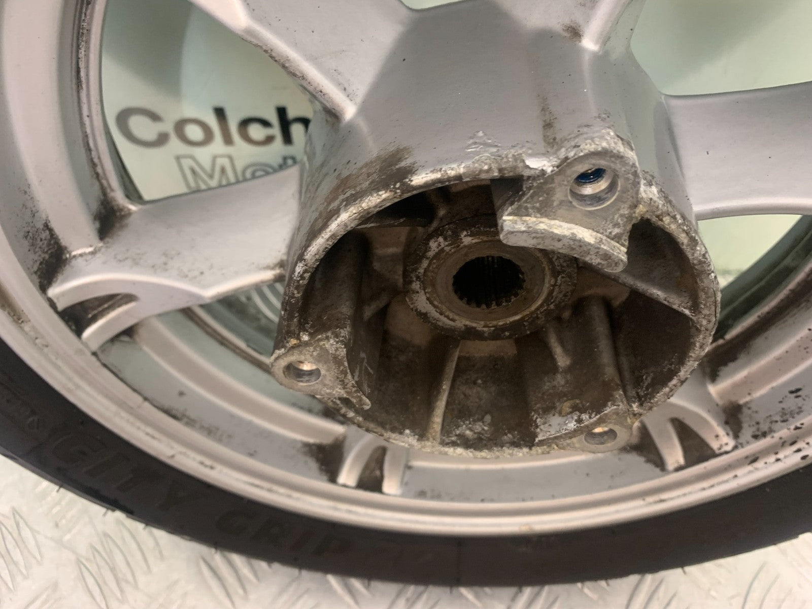 SUZUKI AN 200 UH 200 REAR WHEEL YEAR 2007-2009 (CMB1256)