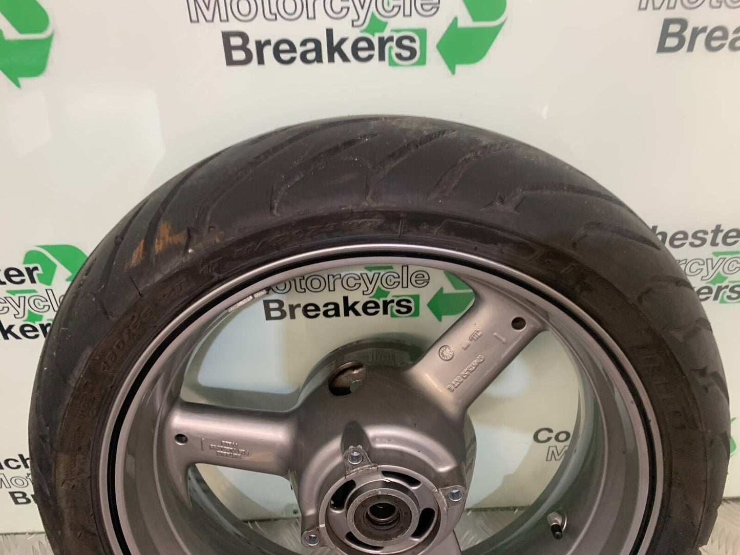 TRIUMPH 955I SPRINT RS REAR WHEEL  YEAR 1999-04 (STOCK 989)