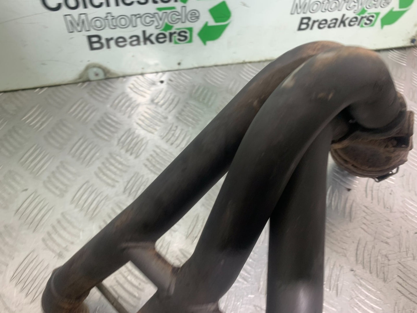 TRIUMPH 675 STREET TRIPLE RX EXHAUST DOWNPIPES  2015- 2017 (CMB1299)