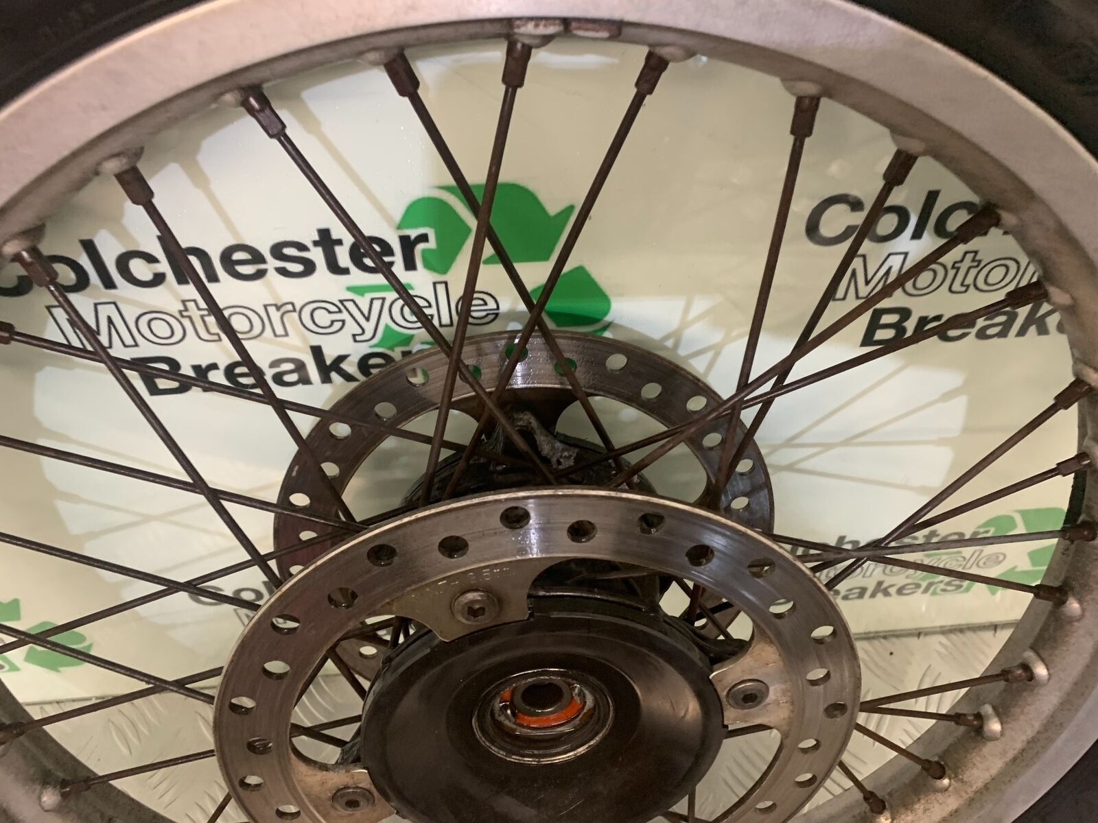 HONDA XL650 V TRANSALP FRONT WHEEL YEAR 2001-2006 (STOCK 975)
