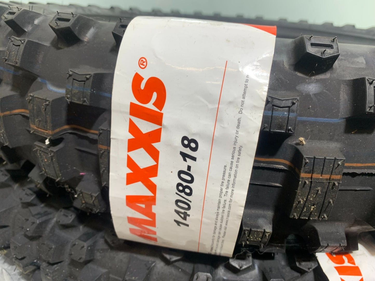 KAWASAKI KX250 KX 250 MAXXIS FRONT AND REAR TYRES (NEW)  YEAR 2003