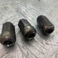 HONDA VFR800 PRE V-TEC 3 X REAR WHEEL NUTS  YEAR 1998-2001 (CMB1233)
