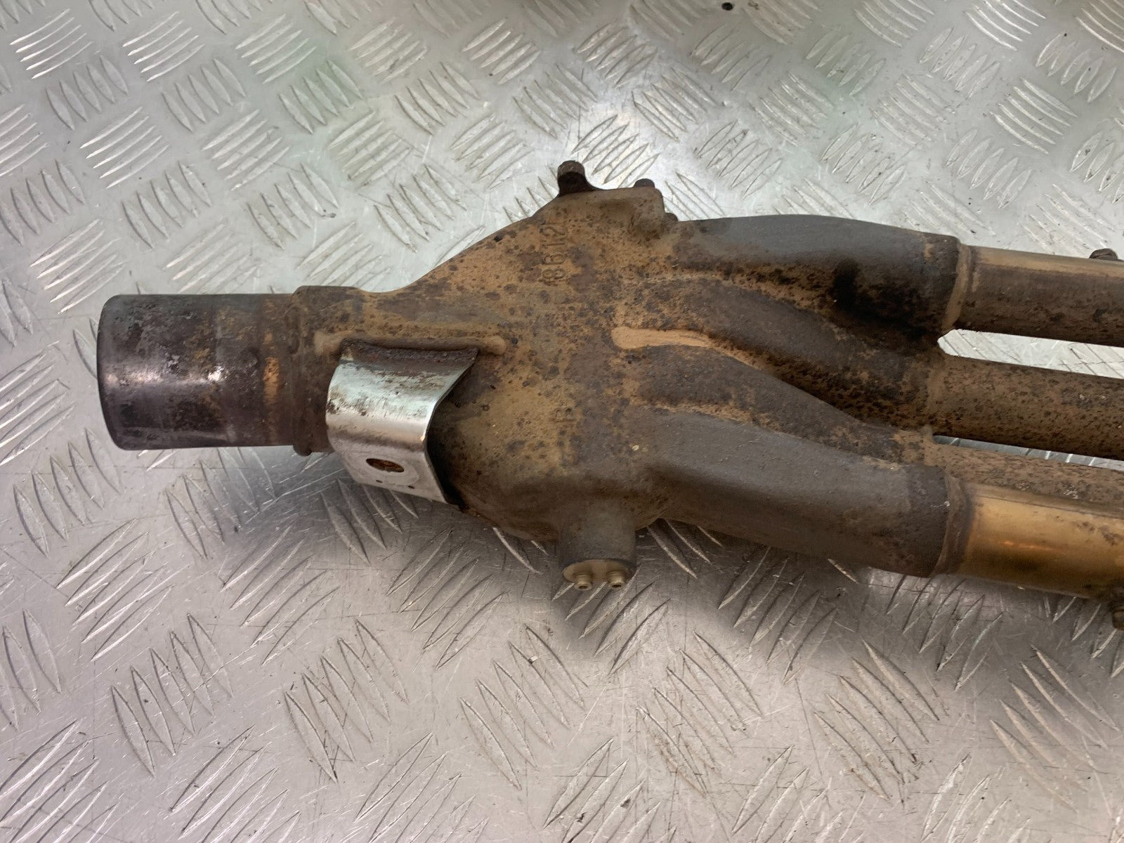 YAMAHA YZF R1 4XV EXHAUST DOWNPIPES YEAR 1998-99 (CMB1291)