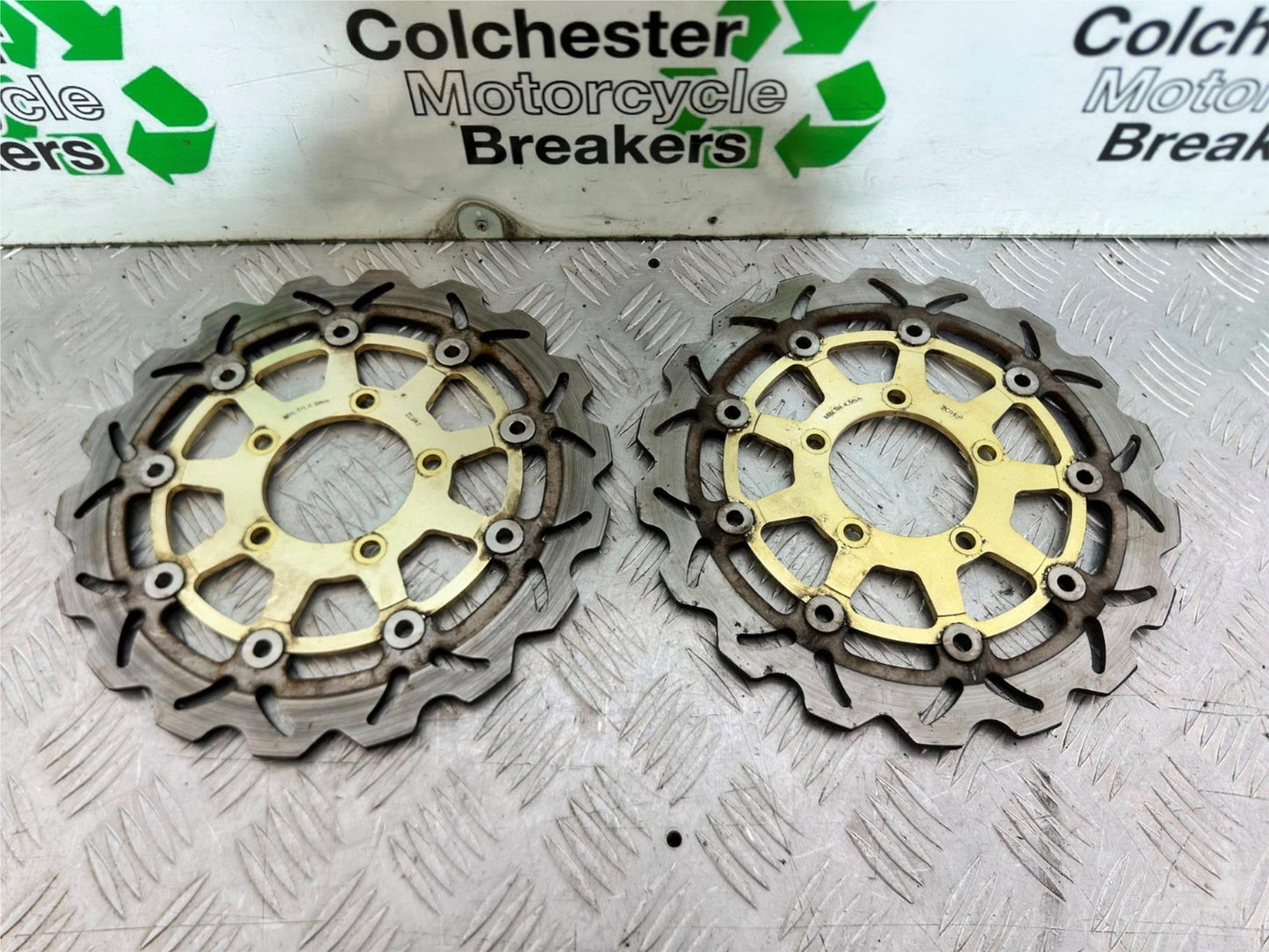 KAWASAKI ER6 F ER6F FRONT BRAKE DISCS YEAR 2005-2008 (CMB1178)
