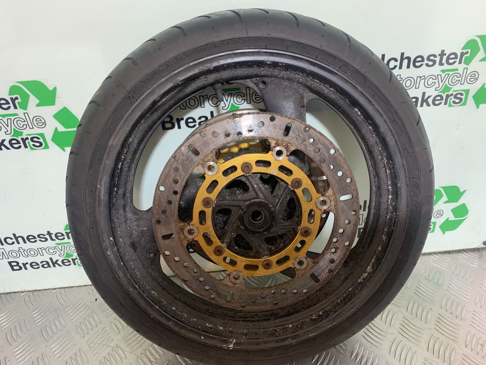 YAMAHA YZF600 YZF 600 THUNDERCAT FRONT WHEEL AND DISCS  1996-2003 CMB1134)