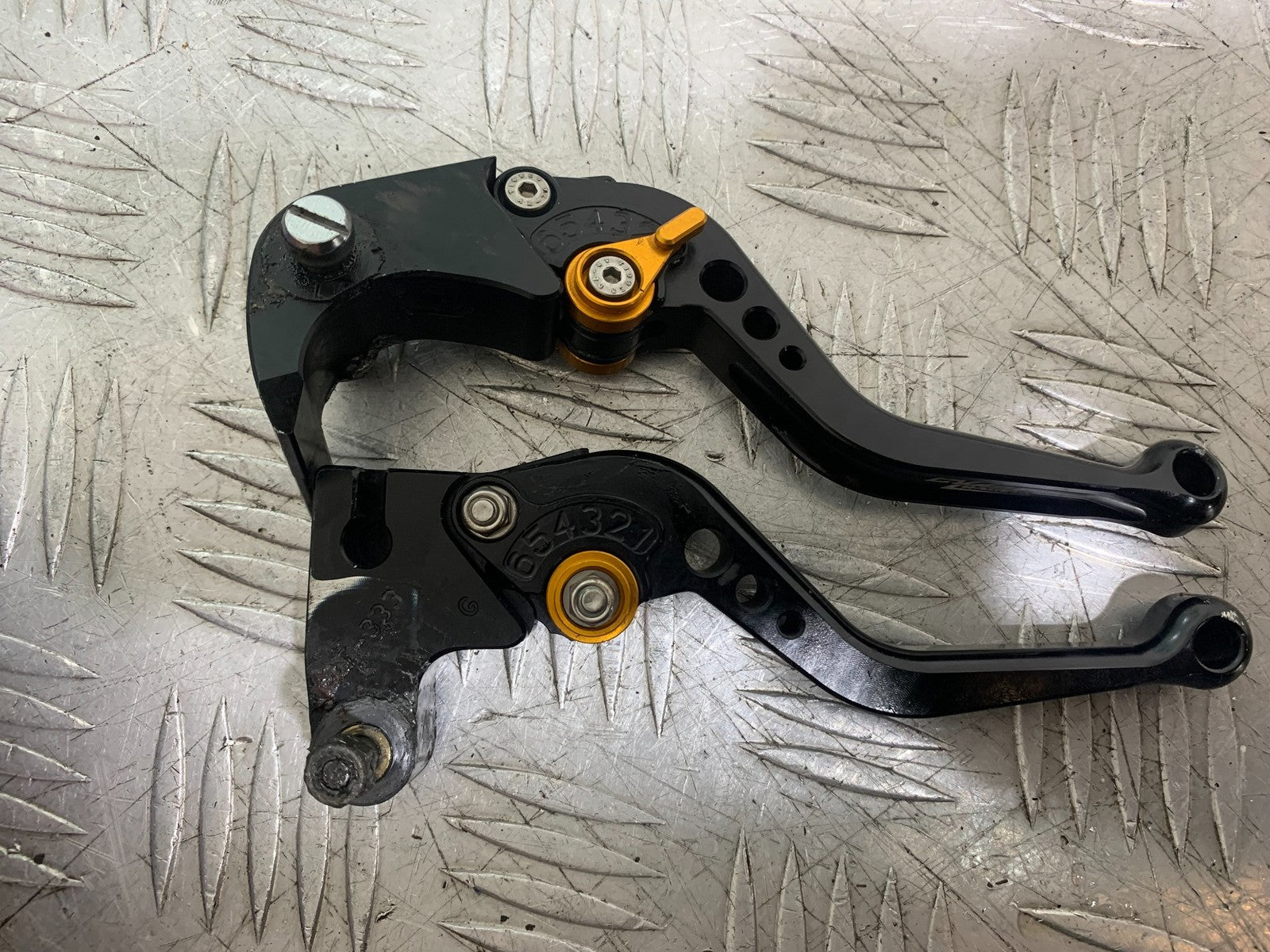 TRIUMPH 1050 SPEED TRIPLE PAZZO BRAKE AND CLUTCH LEVERS YEAR 2005-2007 (CMB1322)