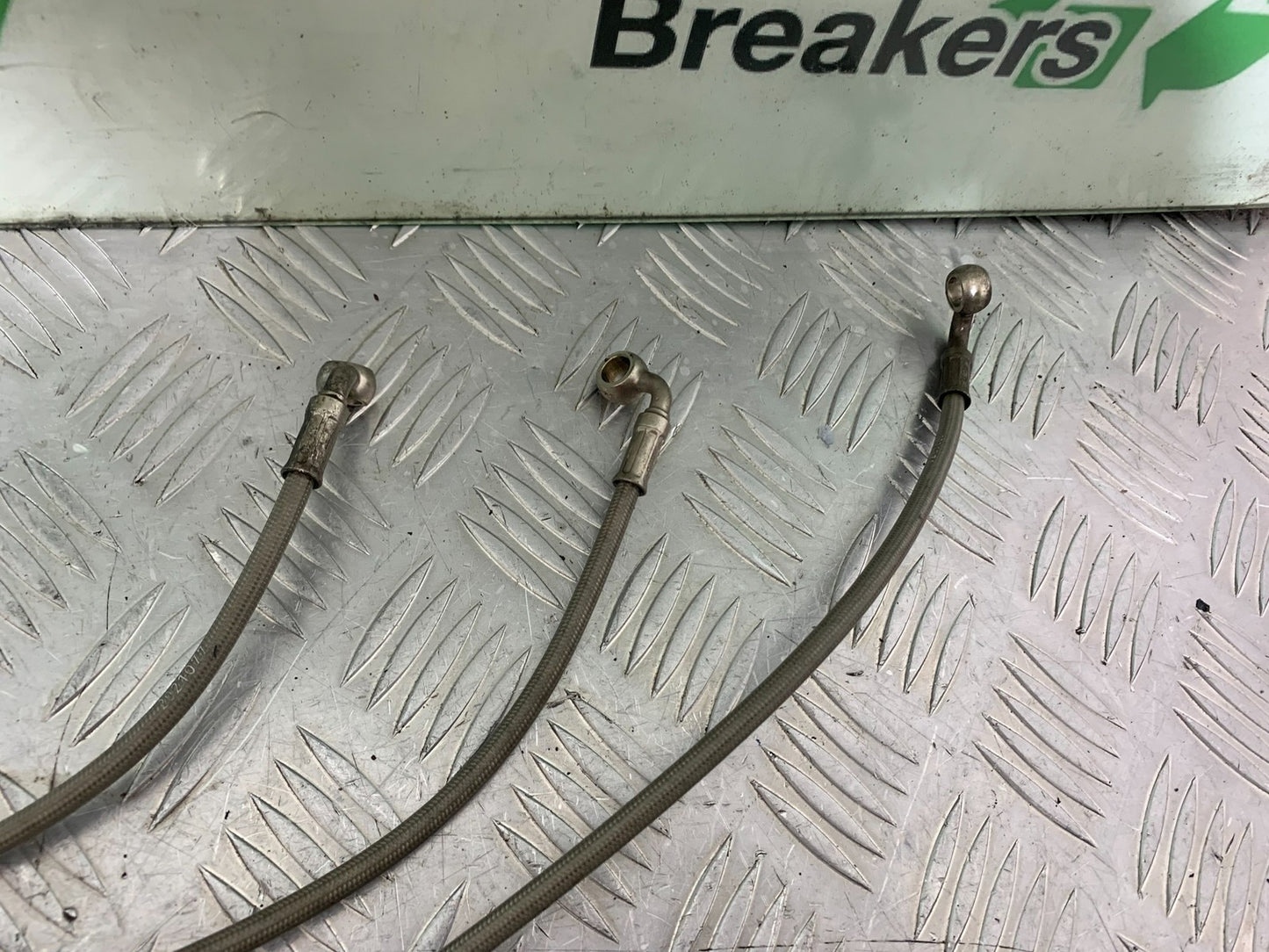 TRIUMPH 675 STREET TRIPLE R FRONT AND REAR BRAKE LINES   YEAR 2013-16 (CMB1221)