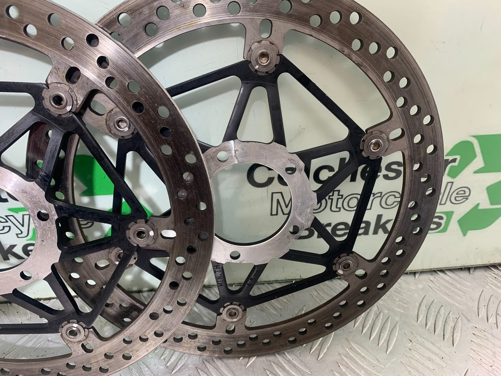 DUCATI 1198 S FRONT BRAKE DISCS   YEAR 2009-2011 (CMB1219)