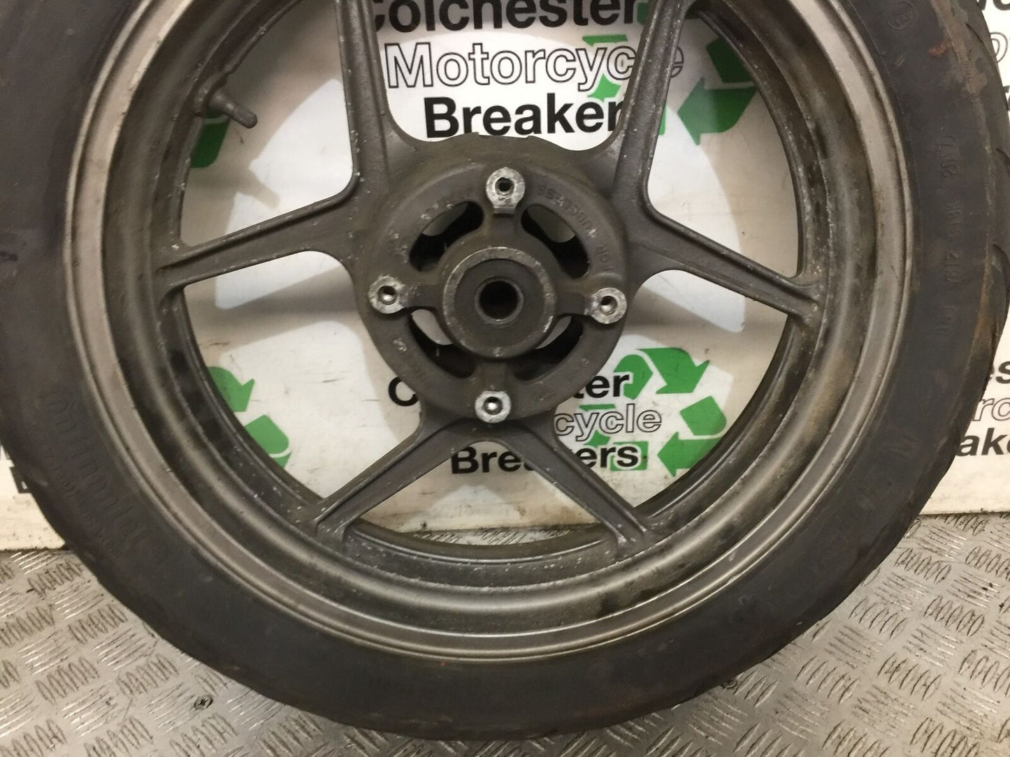 KAWASAKI ER6 F REAR WHEEL  YEAR 2006-2008 (STOCK 873)