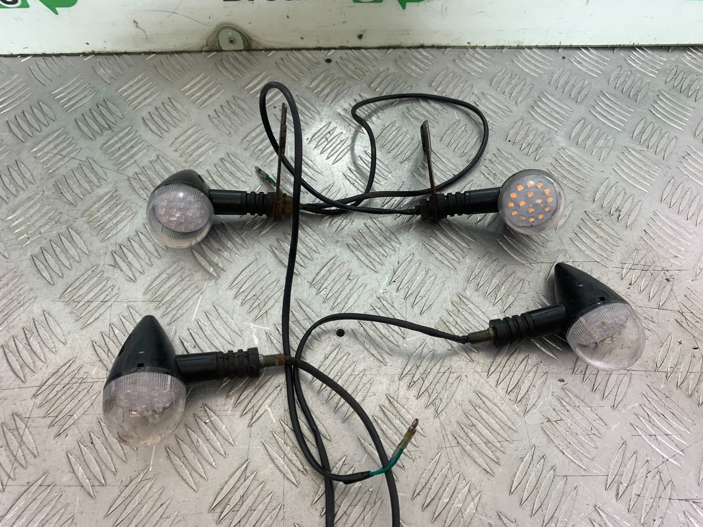 SINNIS HOODLUM 125 FRONT AND REAR INDICATORS   YEAR 2021-2025 (CMB1196)