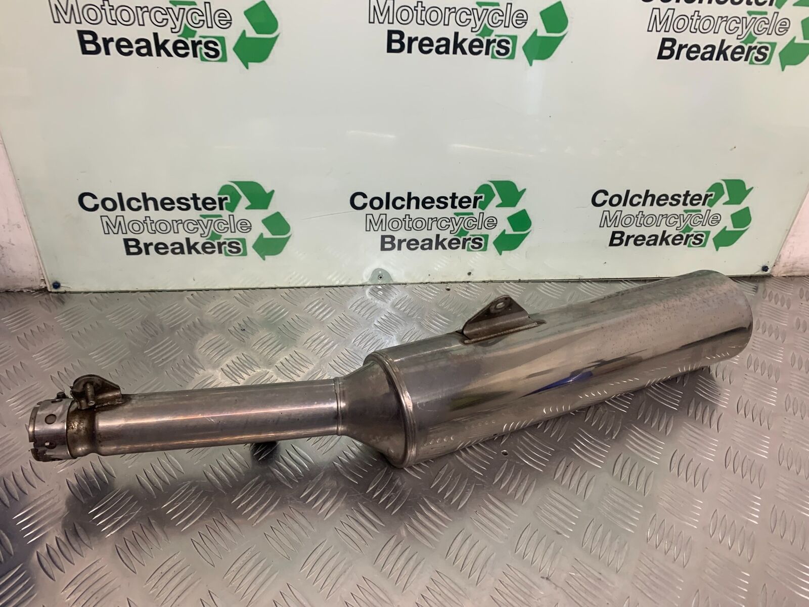 HONDA CBR1100 BLACKBIRD LEFT SILENCER   YEAR 1999-05 (STOCK 961)