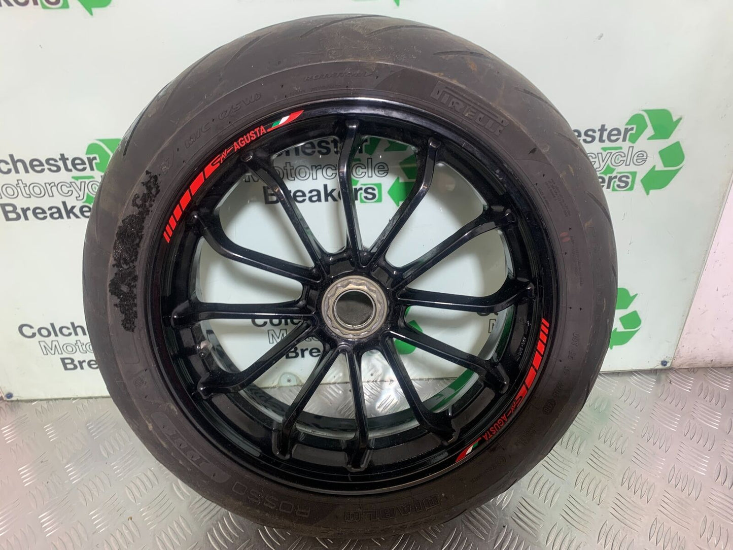 MV AGUSTA TURISMO VELOCE 800 REAR WHEEL  YEAR 2014-17 (CMB1051)