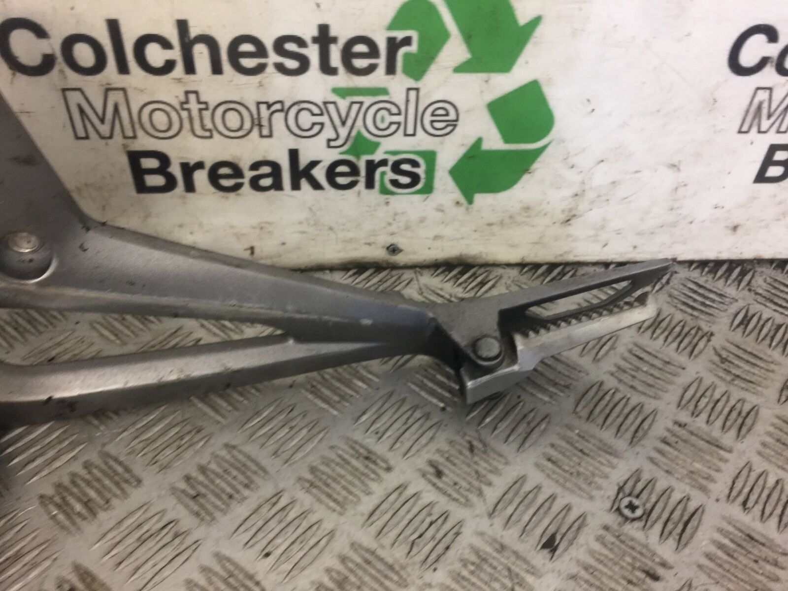 HONDA NC750 NC 750 LEFT HANGER AND PEGS   2014 (STOCK 533)