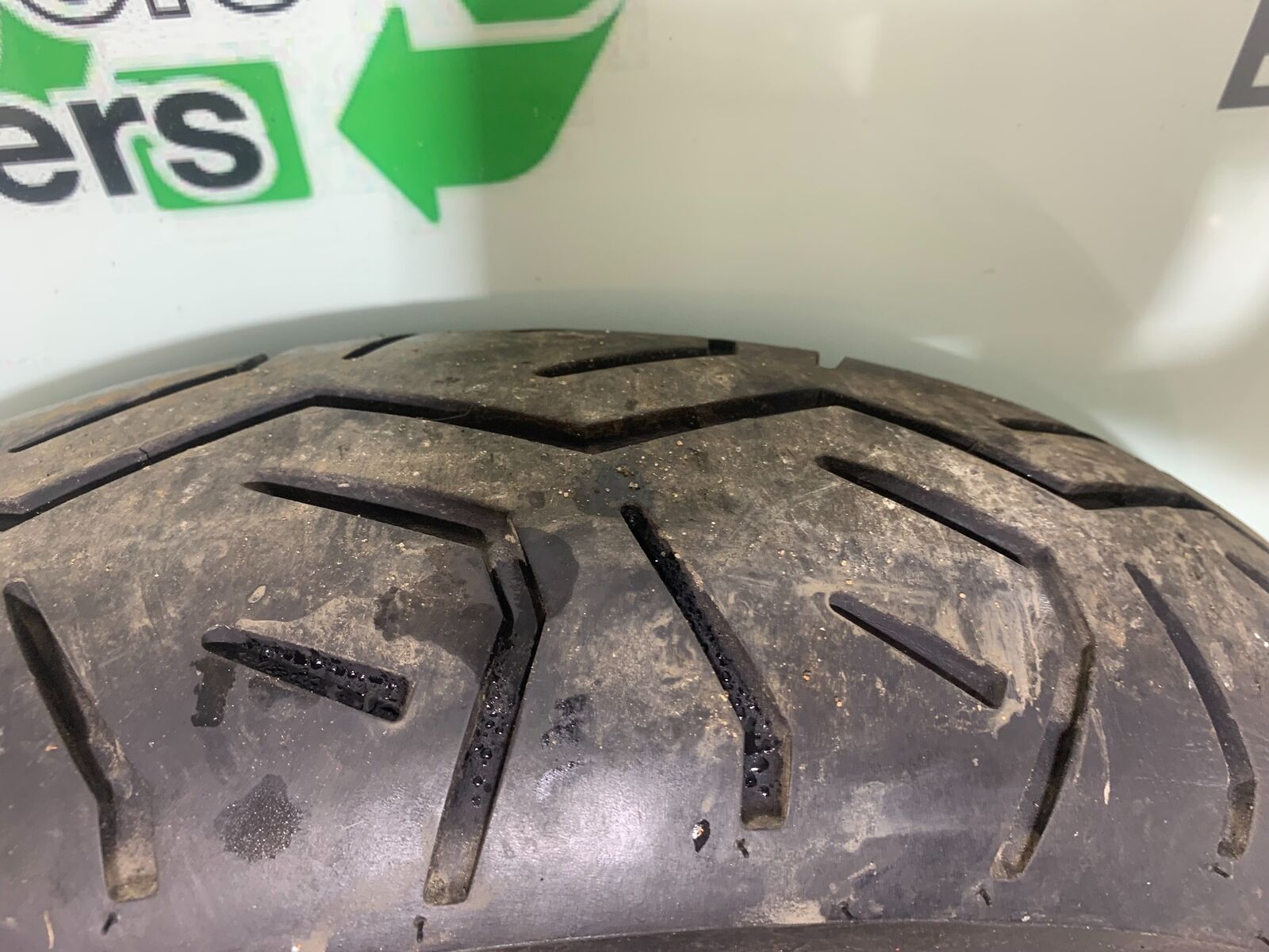 YAMAHA XV535 XV 535 VIRAGO REAR WHEEL (GOOD TYRE)  YEAR 1994-02 (CMB1044)