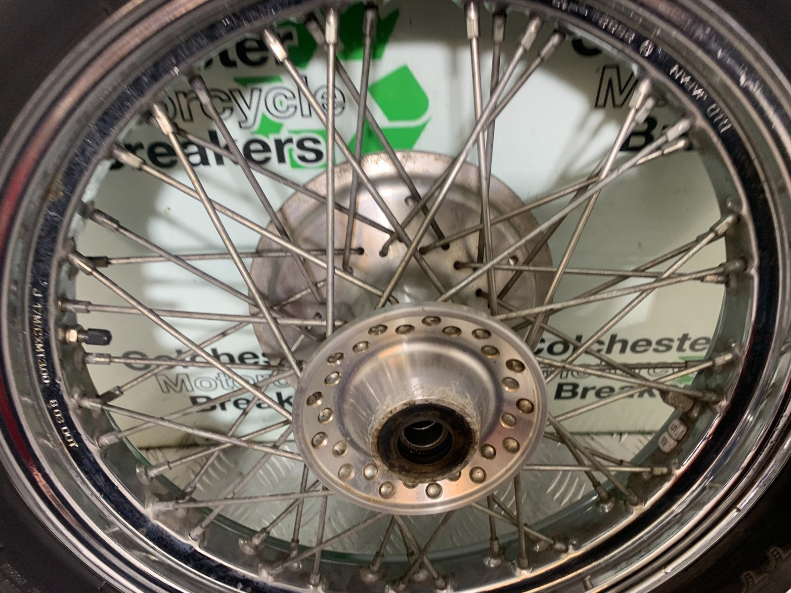 HONDA VT750 SHADOW FRONT WHEEL   YEAR 2003-2004 (CMB1265)