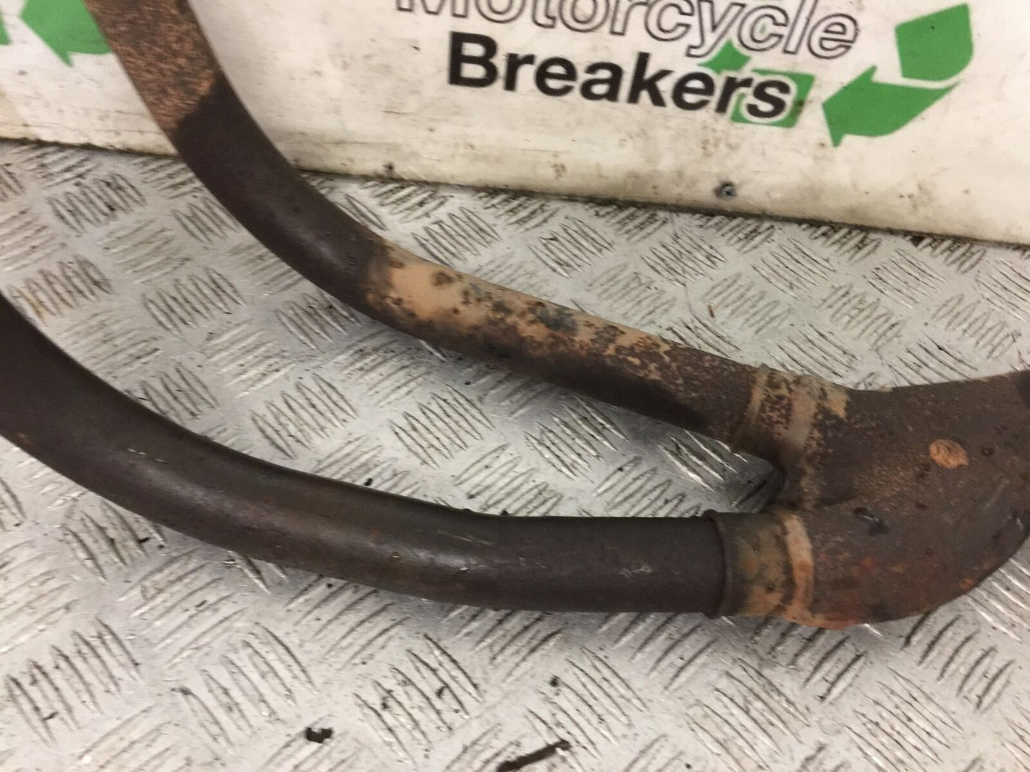 SUZUKI GS500 GS 500 EXHAUST DOWNPIPES  YEAR 2004-09 (STOCK 882)