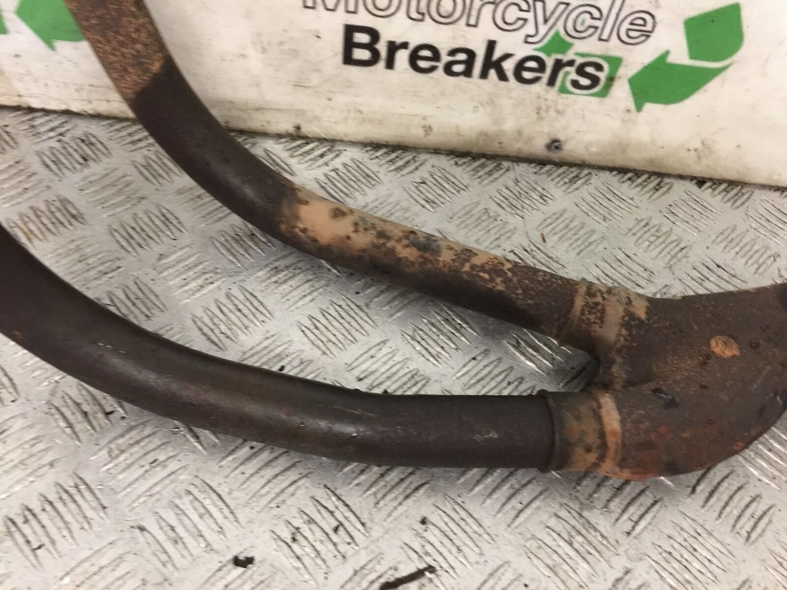 SUZUKI GS500 GS 500 EXHAUST DOWNPIPES  YEAR 2004-09 (STOCK 882)