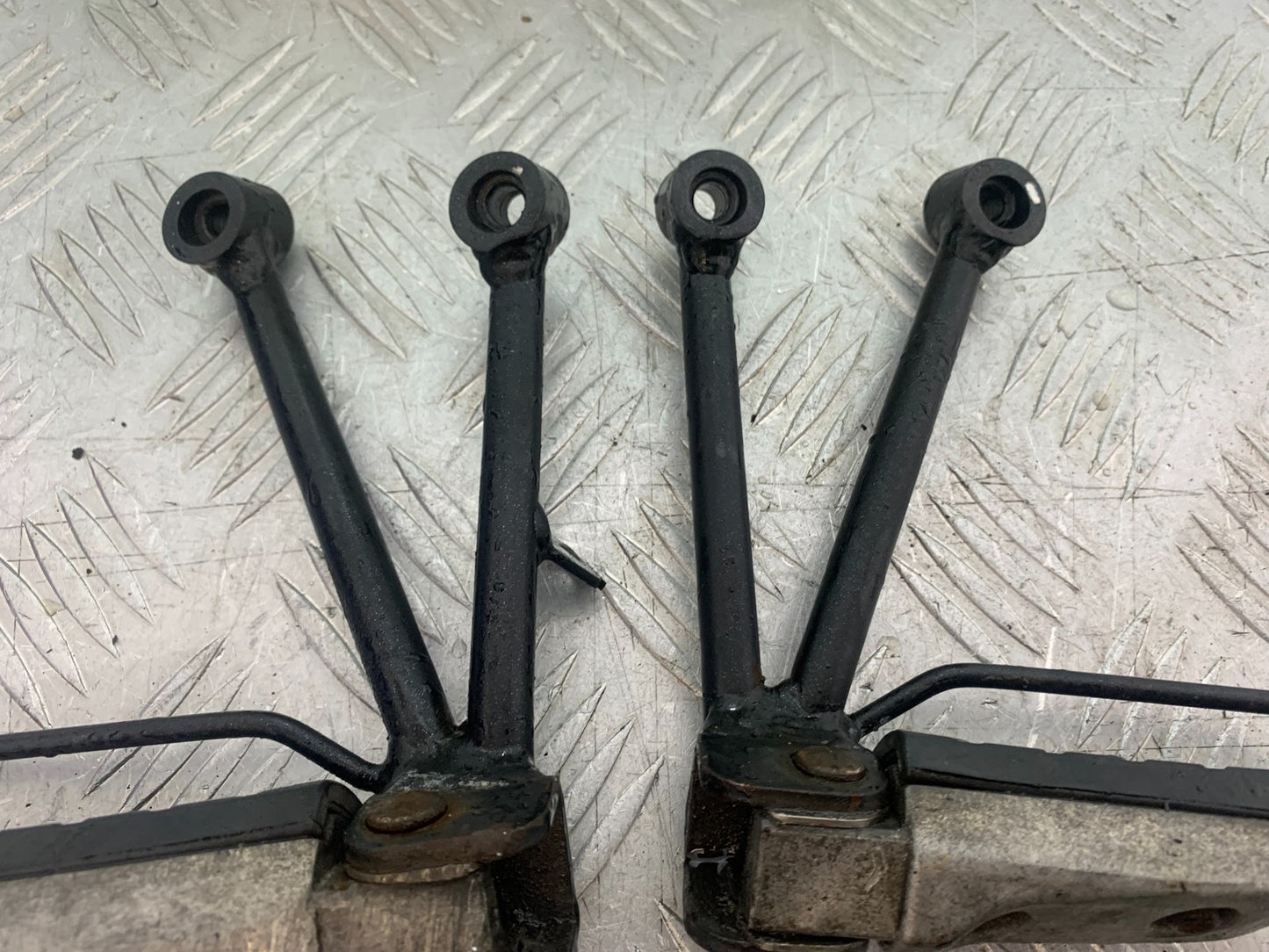 APRILIA 650 PAGASO STRADA REAR HANGERS & PEGS  YEAR 2005-2010 (CMB1260)