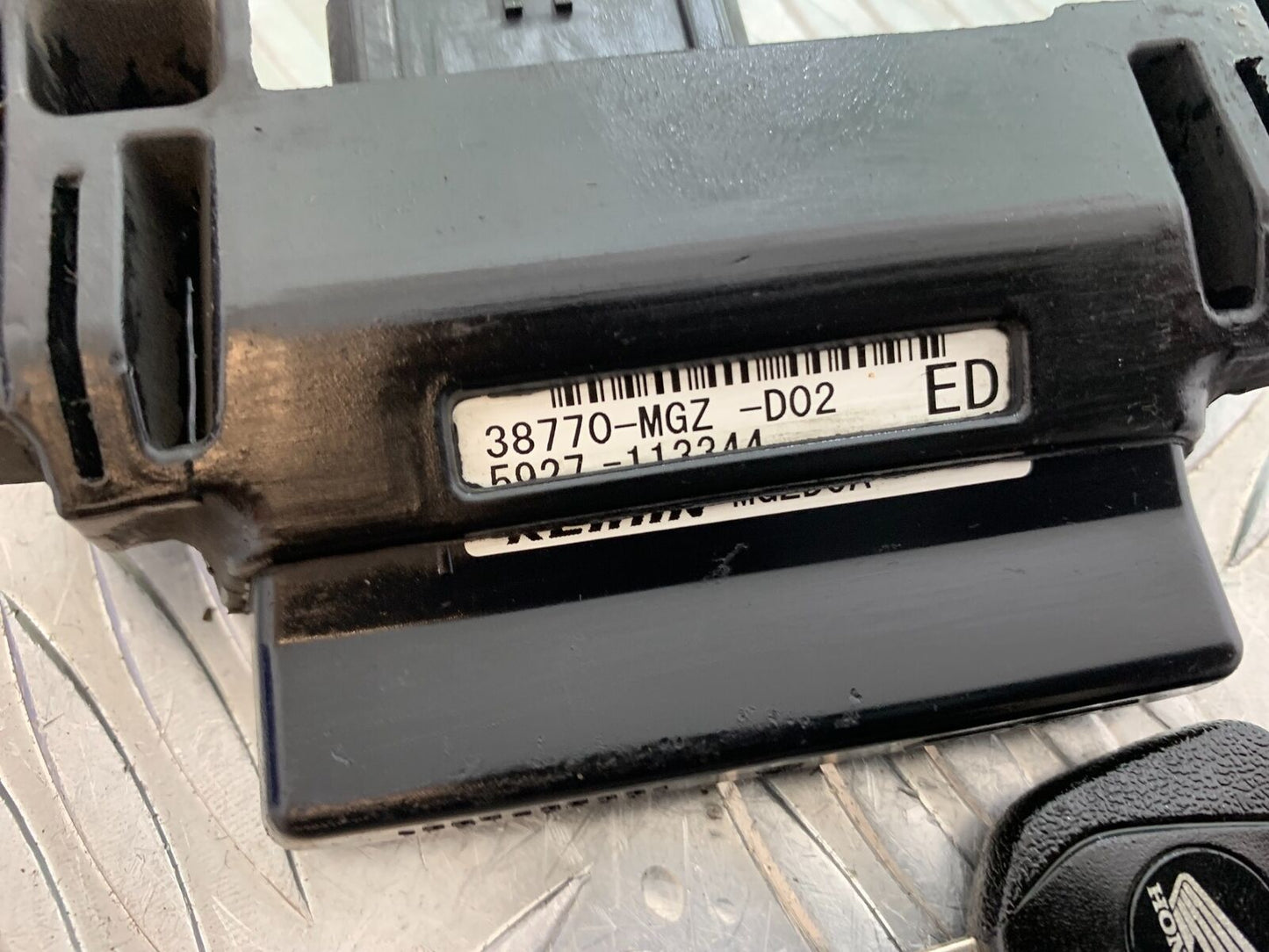 HONDA CBR500R CBR 500 R ECU AND KEY YEAR 2012-16 (CMB1048)