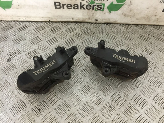 TRIUMPH TROPHY 1215 SE FRONT BRAKE CALIPERS  2012-2017 (STOCK 740)