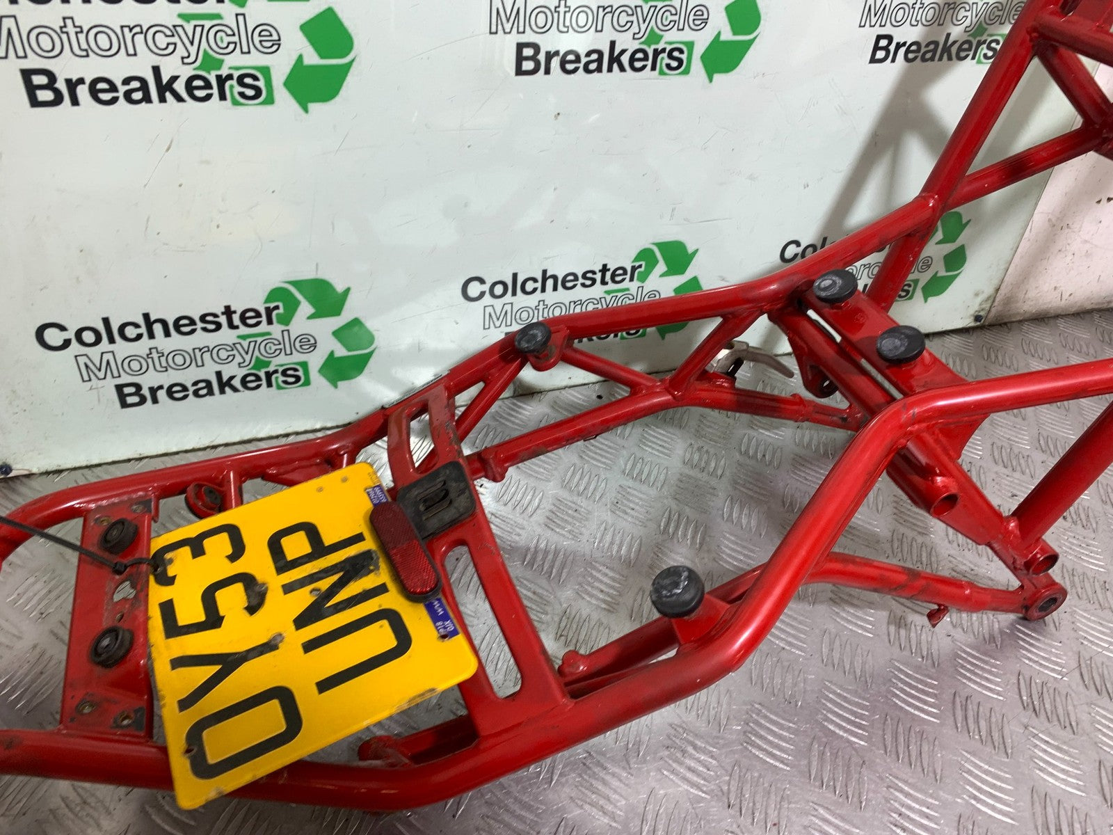 DUCATI MULTISTRADA 1000 DS FRAME REG LOG BOOK YEAR 2003-06 (CMB1310)