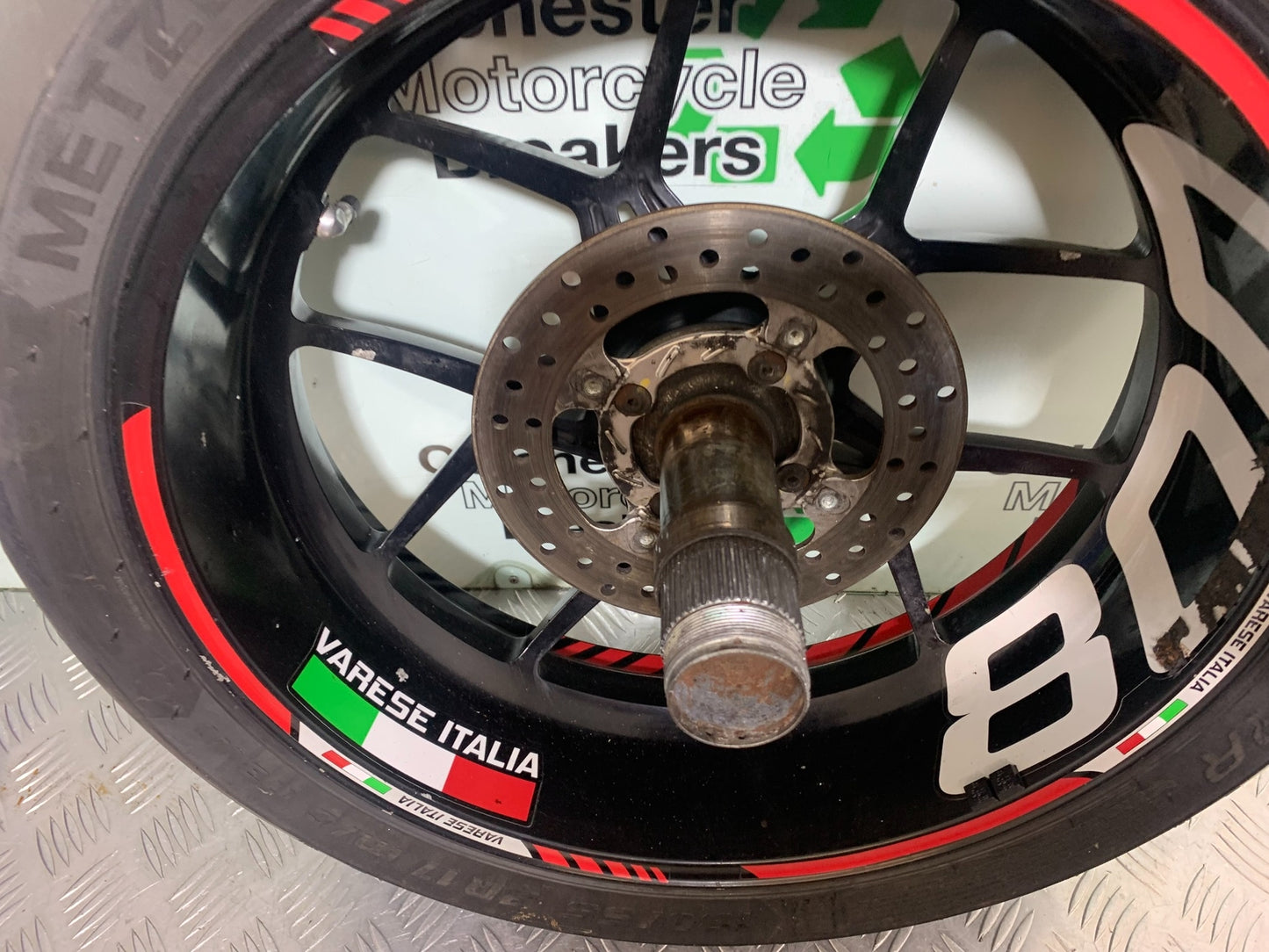 MV AGUSTA 800 F3 REAR WHEEL  YEAR 2013-2016 (CMB1152)