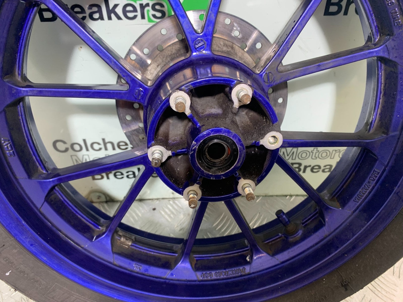 YAMAHA YZF-R125 YZF 125 REAR WHEEL AND DISC   YEAR 2019-2022 (CMB1263)