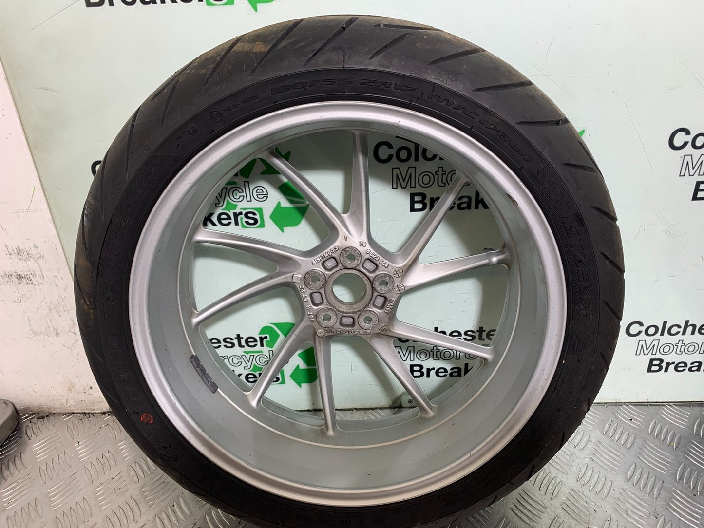 BMW F800 GT REAR WHEEL  YEAR 2013-2017 (CMB1248)