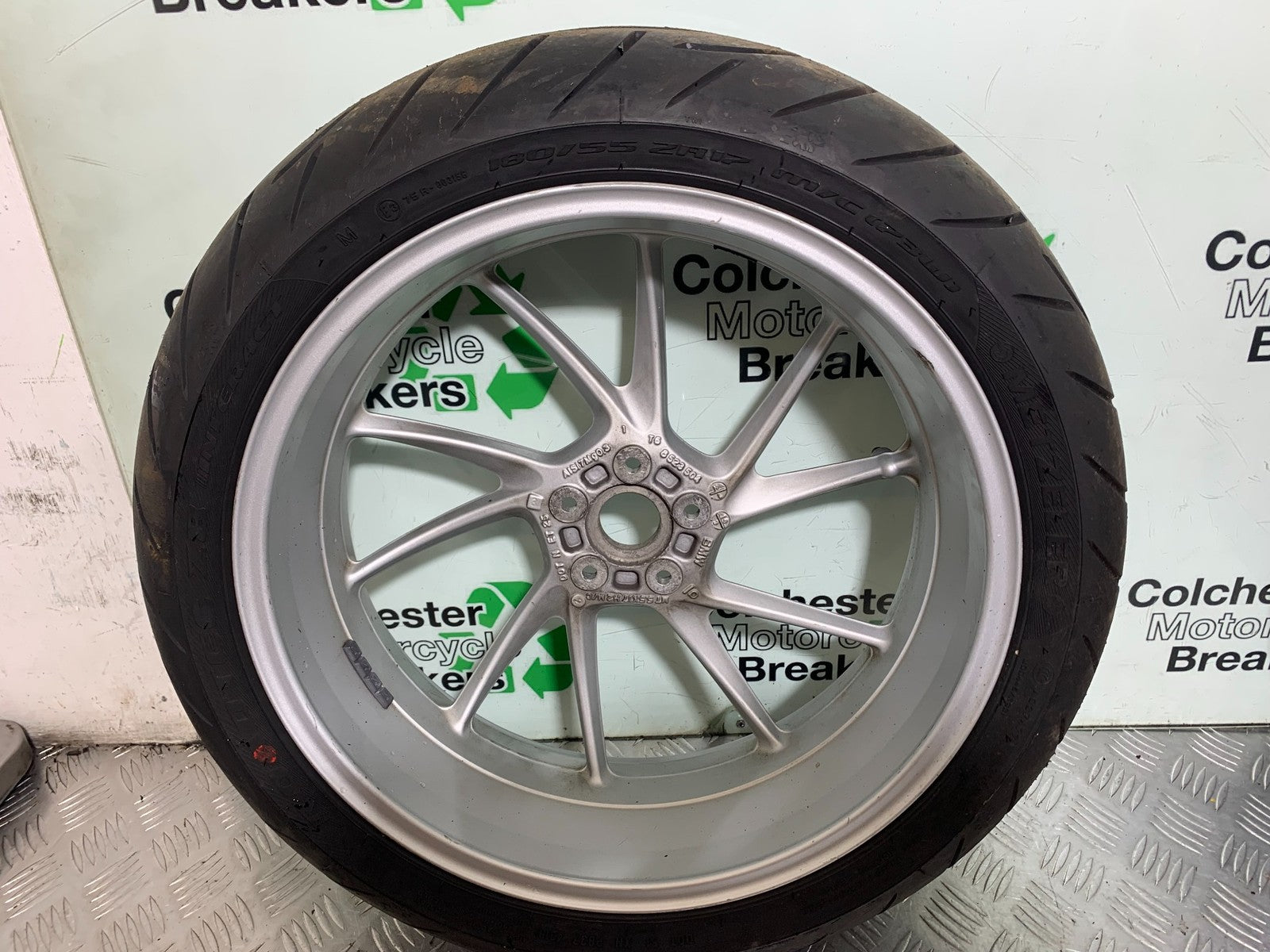 BMW F800 GT REAR WHEEL  YEAR 2013-2017 (CMB1248)