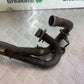APRILIA 650 PAGASO STRADA EXHAUST DOWNPIPES   YEAR 2005-2010 (CMB1057)