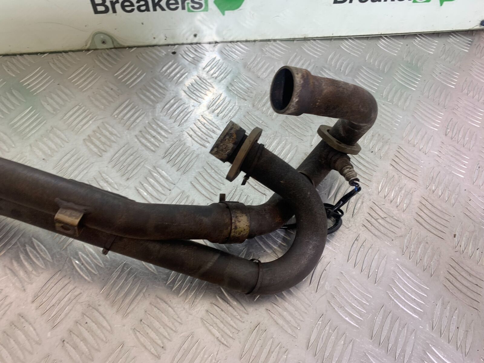 APRILIA 650 PAGASO STRADA EXHAUST DOWNPIPES   YEAR 2005-2010 (CMB1057)