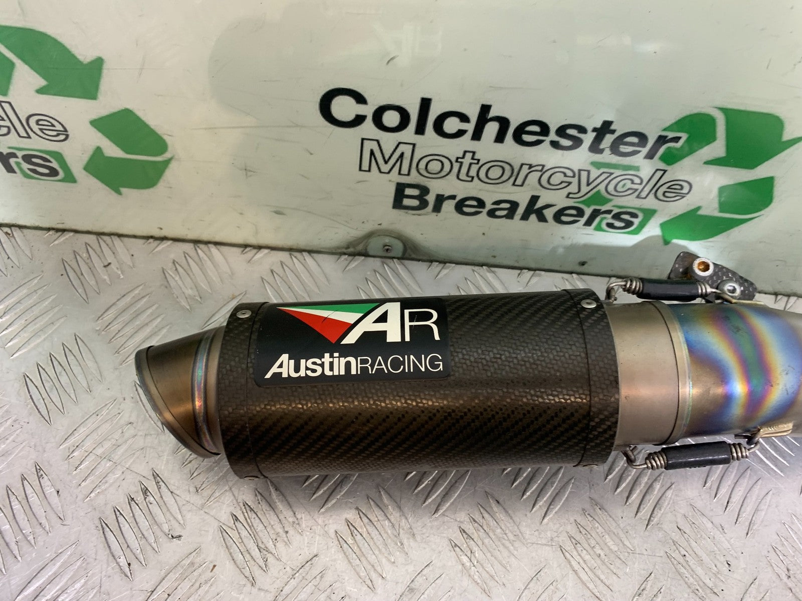 APRILIA TUONO 1000 V4R AR AUSTIN RACING SILENCER YEAR 2011-13  (CMB1316)