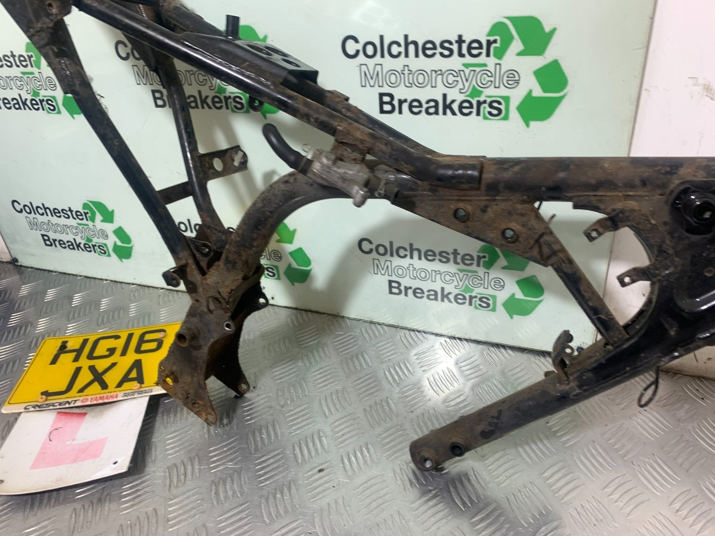 YAMAHA YBR125 YBR 125 FRAME REG LOG BOOK   YEAR 2010-2017 (CMB1163)