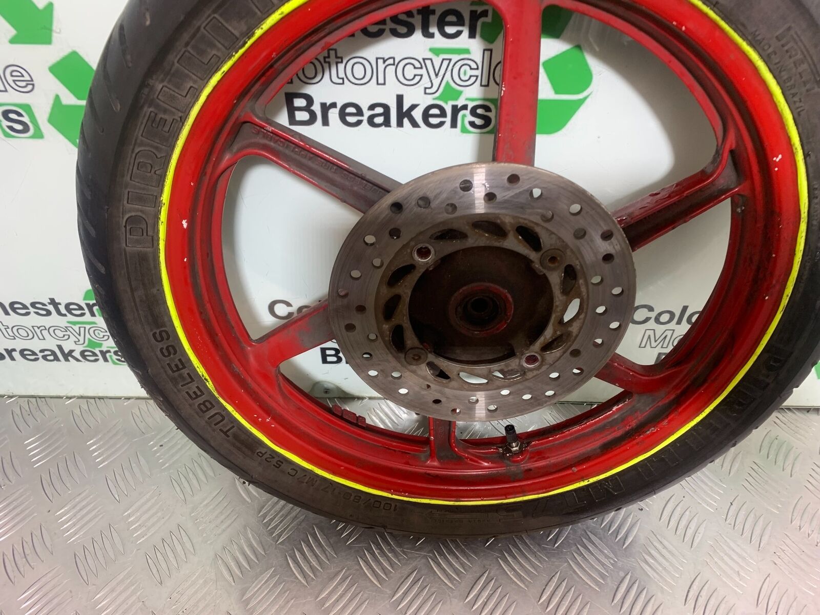 HONDA CBR125 CBR 125 REAR WHEEL  YEAR 2004-06  (CMB1040)