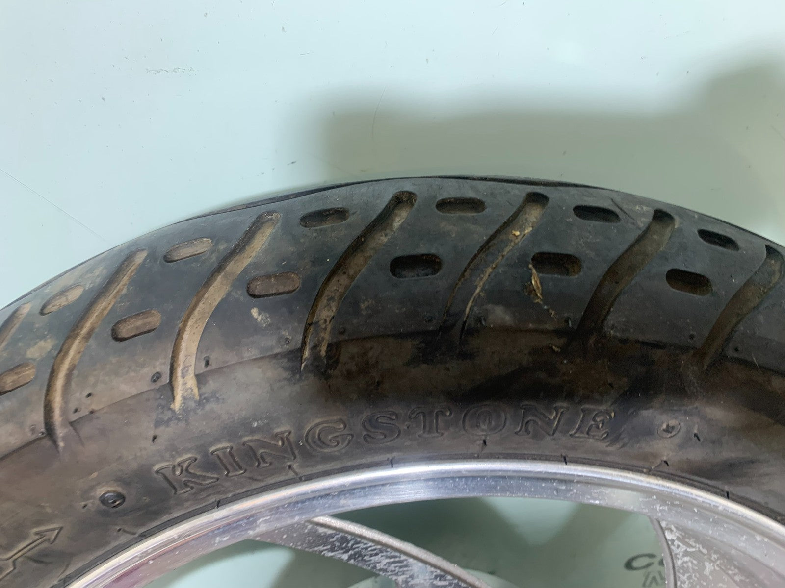 PIONEER NEVADA XF125 FRONT WHEEL YEAR 2009 (CMB1214)