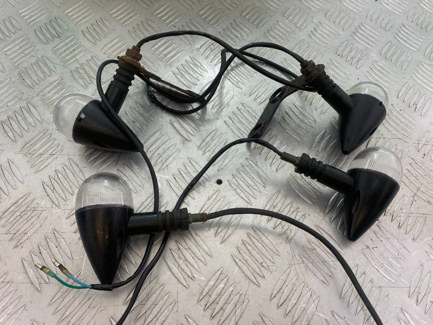 SINNIS HOODLUM 125 FRONT AND REAR INDICATORS   YEAR 2021-2025 (CMB1196)