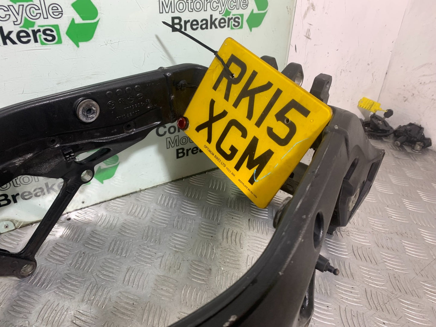 BMW S1000 RR FRAME REG LOG BOOK YEAR 2015-2018 (CMB1246)