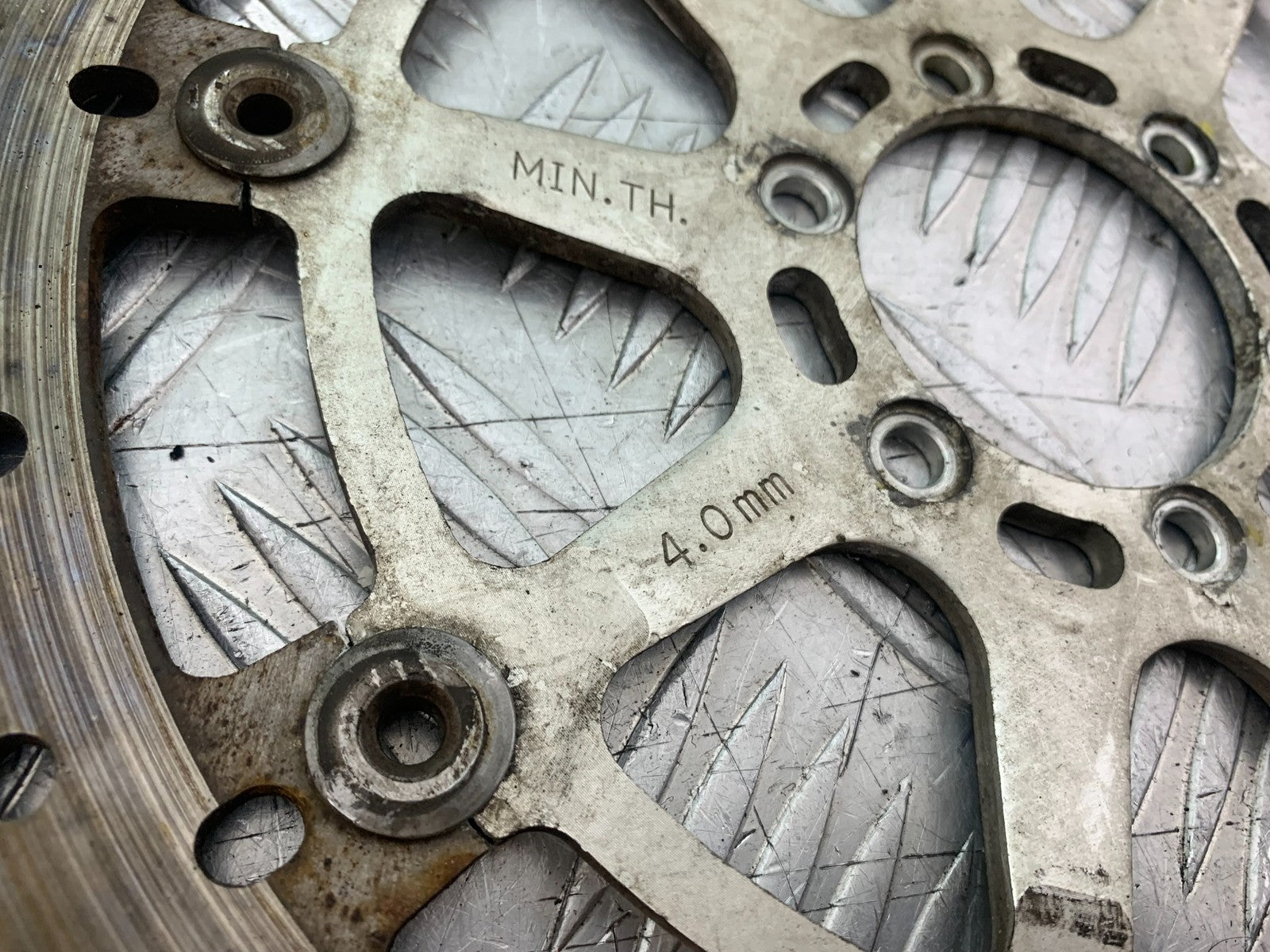 KTM 990 SUPER DUKE FRONT BRAKE DISCS YEAR 2007-2011  (CMB1207)