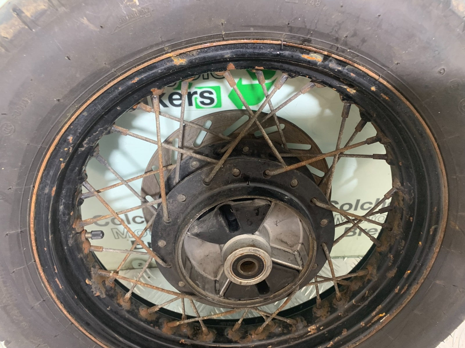 SINNIS HOODLUM 125 REAR WHEEL   YEAR 2021-2025 (CMB1196)