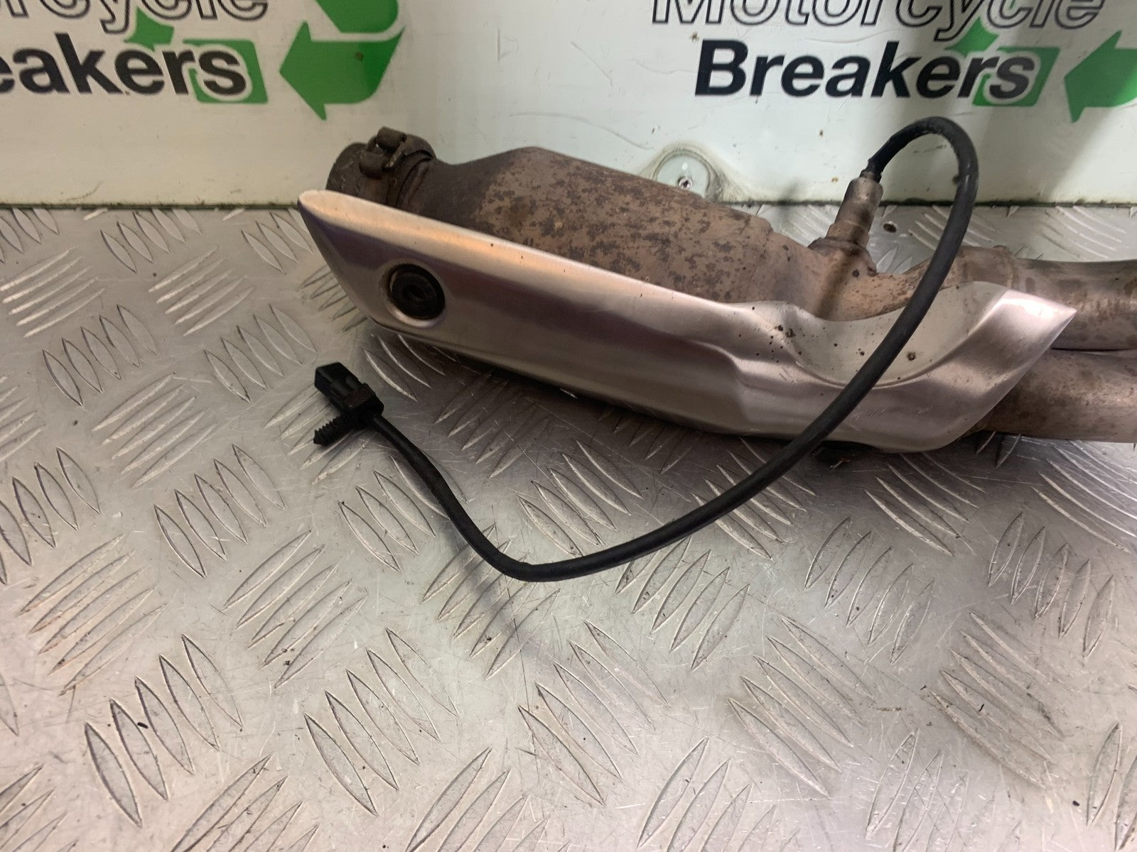 TRIUMPH 675 STREET TRIPLE EXHAUST DOWNPIPES  2013-2016 (CMB1186)