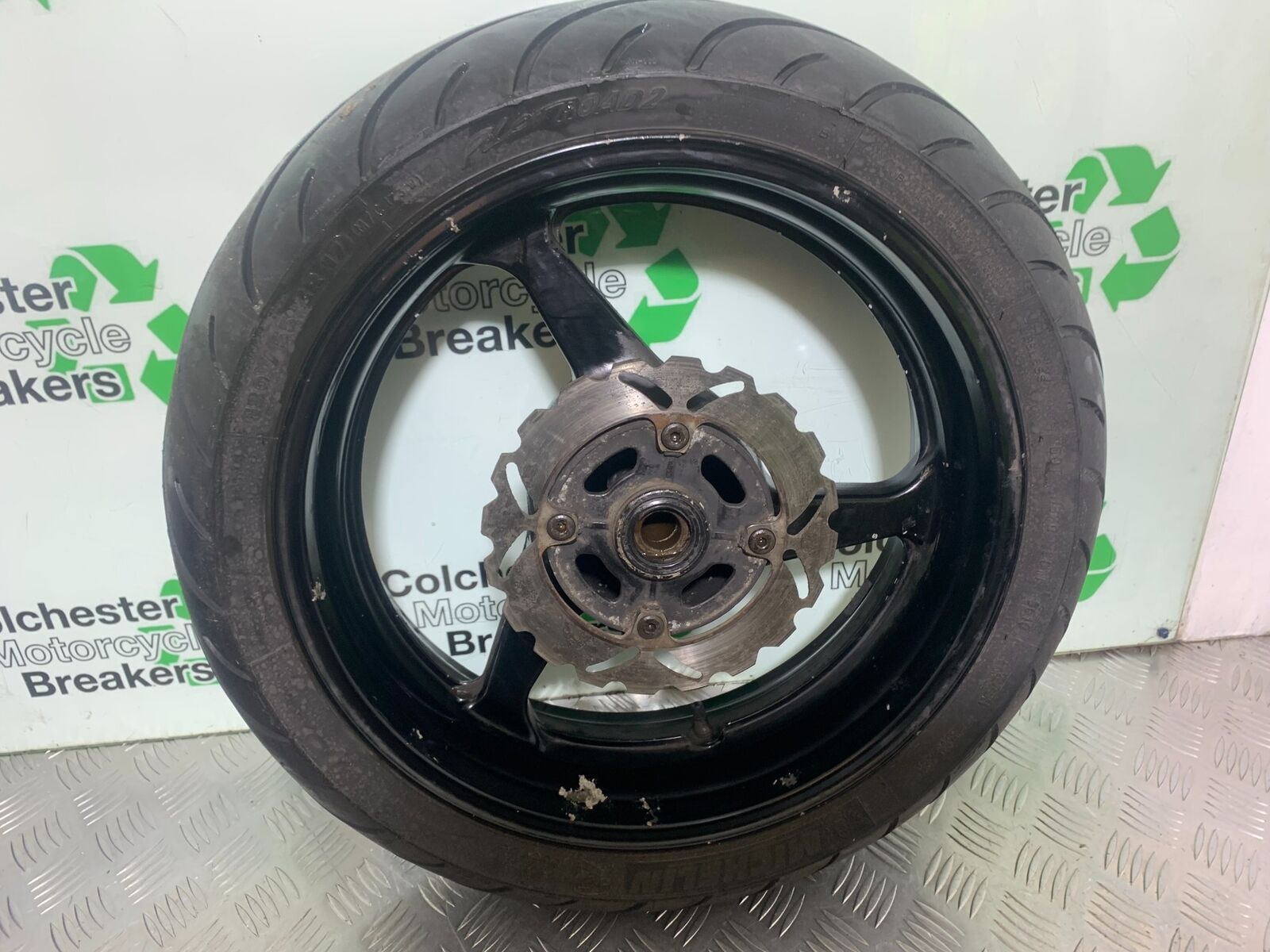 HONDA CBR600 CBR 600 RR REAR WHEEL  YEAR 2003-2004 CMB1086)