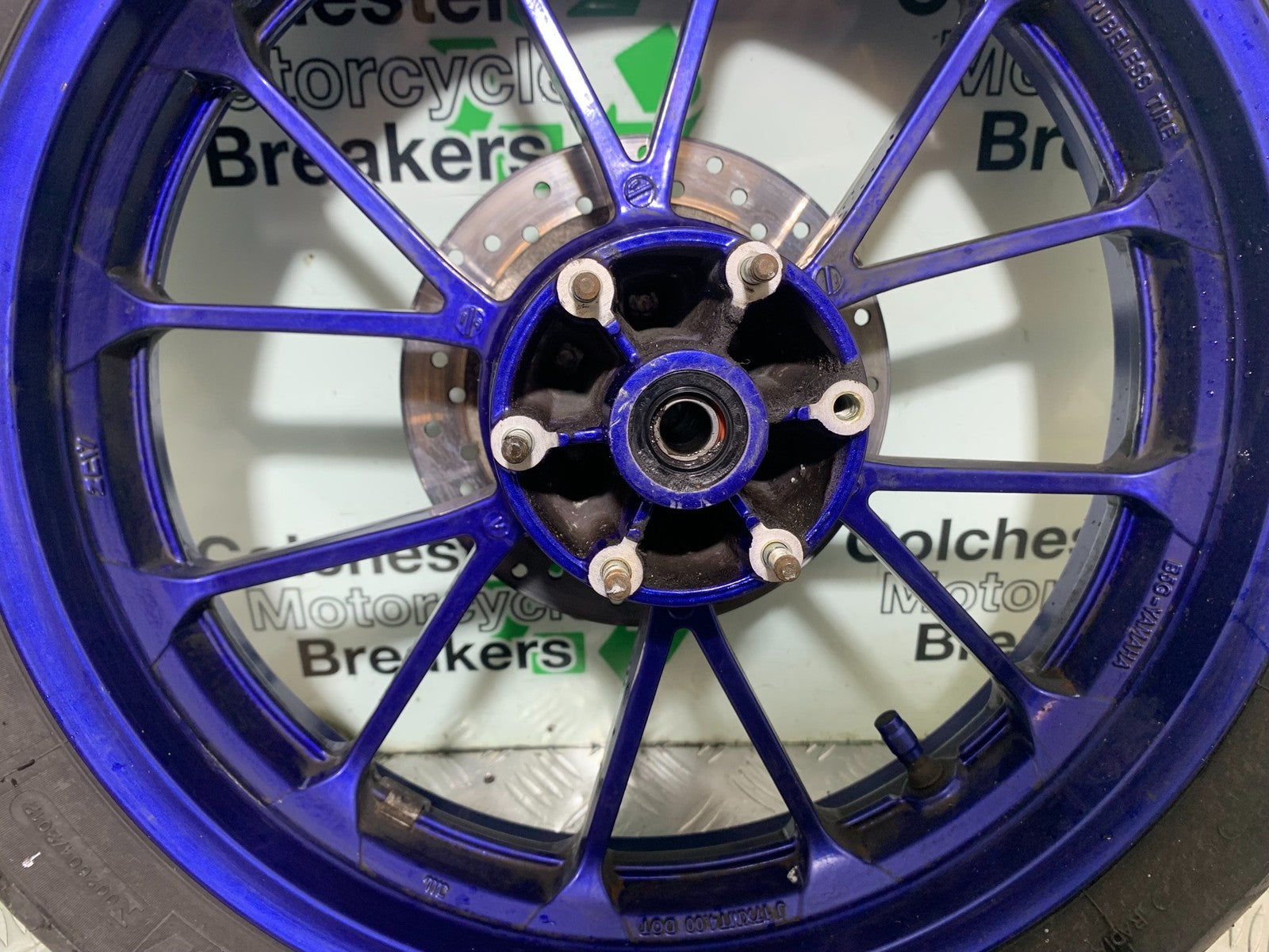 YAMAHA YZF-R125 YZF 125 REAR WHEEL AND DISC   YEAR 2019-2022 (CMB1263)
