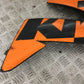 KTM400 KTM 400 LC4-E RIGHT TANK PANEL  YEAR 2000 (STOCK 898)
